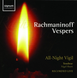 CD Shop - TENEBRAE,NIGEL SHORT RACHMANINOFF VESPERS