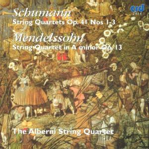 CD Shop - SCHUMANN,MENDELSSOHN STRING QUARTETS (ALBER...