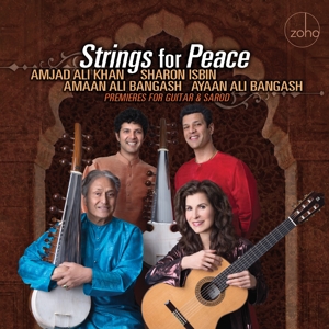 CD Shop - SHARON & AMJAD ALI KHAN ISBIN STRINGS FOR PEACE: PRE...