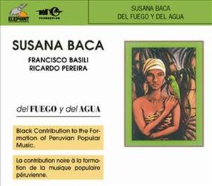 CD Shop - SUSANA BACA DEL FUEGO Y DEL AGUA