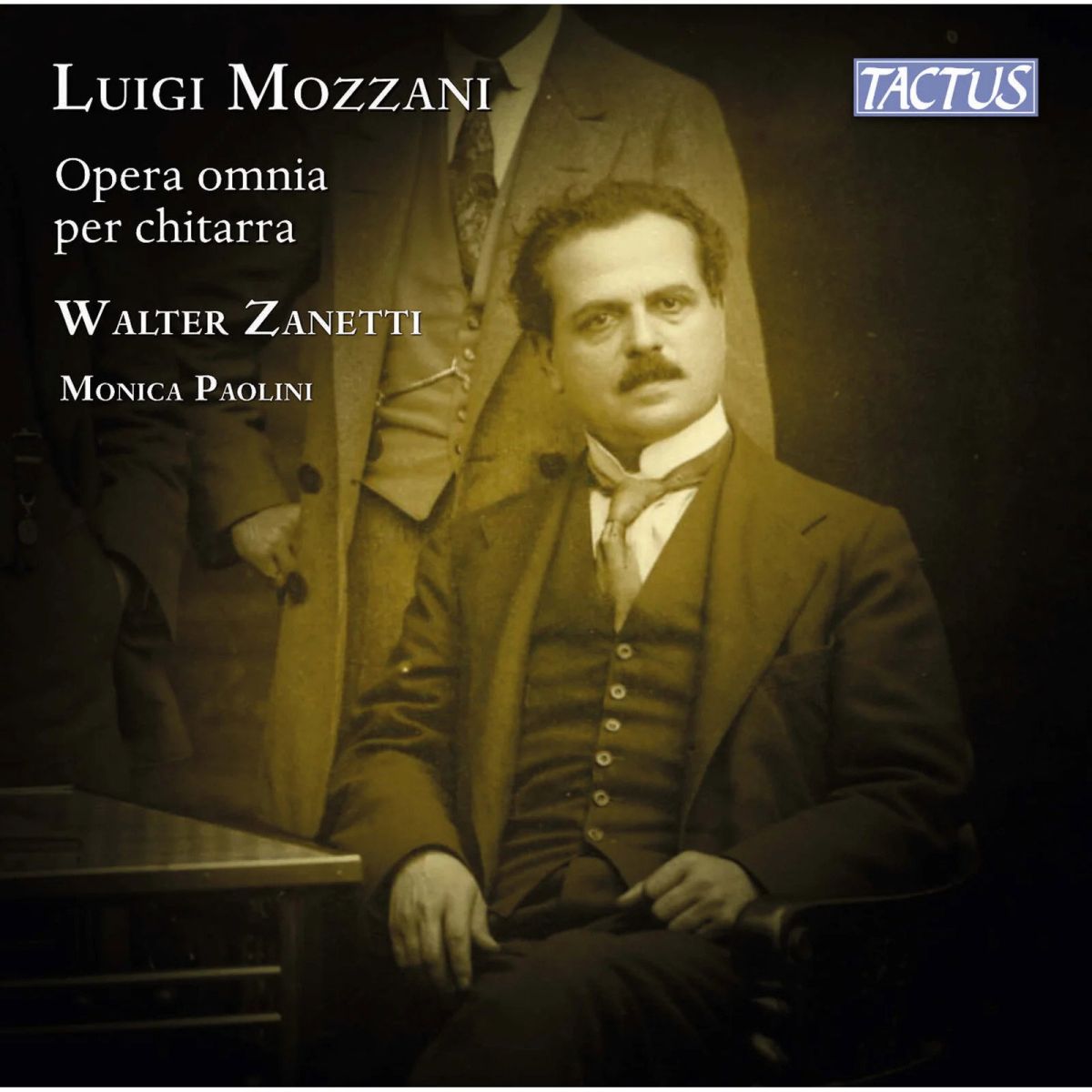 CD Shop - WALTER ZANETTI LUIGI MOZZANI: OPERA OMNIA PER CHITARRA