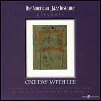 CD Shop - MARK MASTERS ,LEE KONITZ ONE DAY WITH LEE