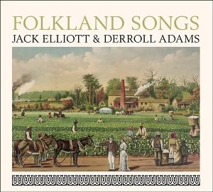 CD Shop - JACK ELLIOTT,DERROLL ADAMS FOLKLAND SONGS