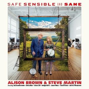 CD Shop - ALISON BROWN,STEVE MARTIN SAFE, SENSIBLE AND SANE