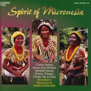 CD Shop - DAVID FANSHAWE SPIRIT OF MICRONESIA