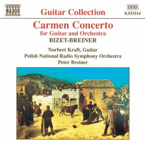 CD Shop - NORBERT KRAFT CARMEN CONCERTO FOR GUITA