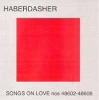 CD Shop - HABERDASHER SONGS ON LOVE