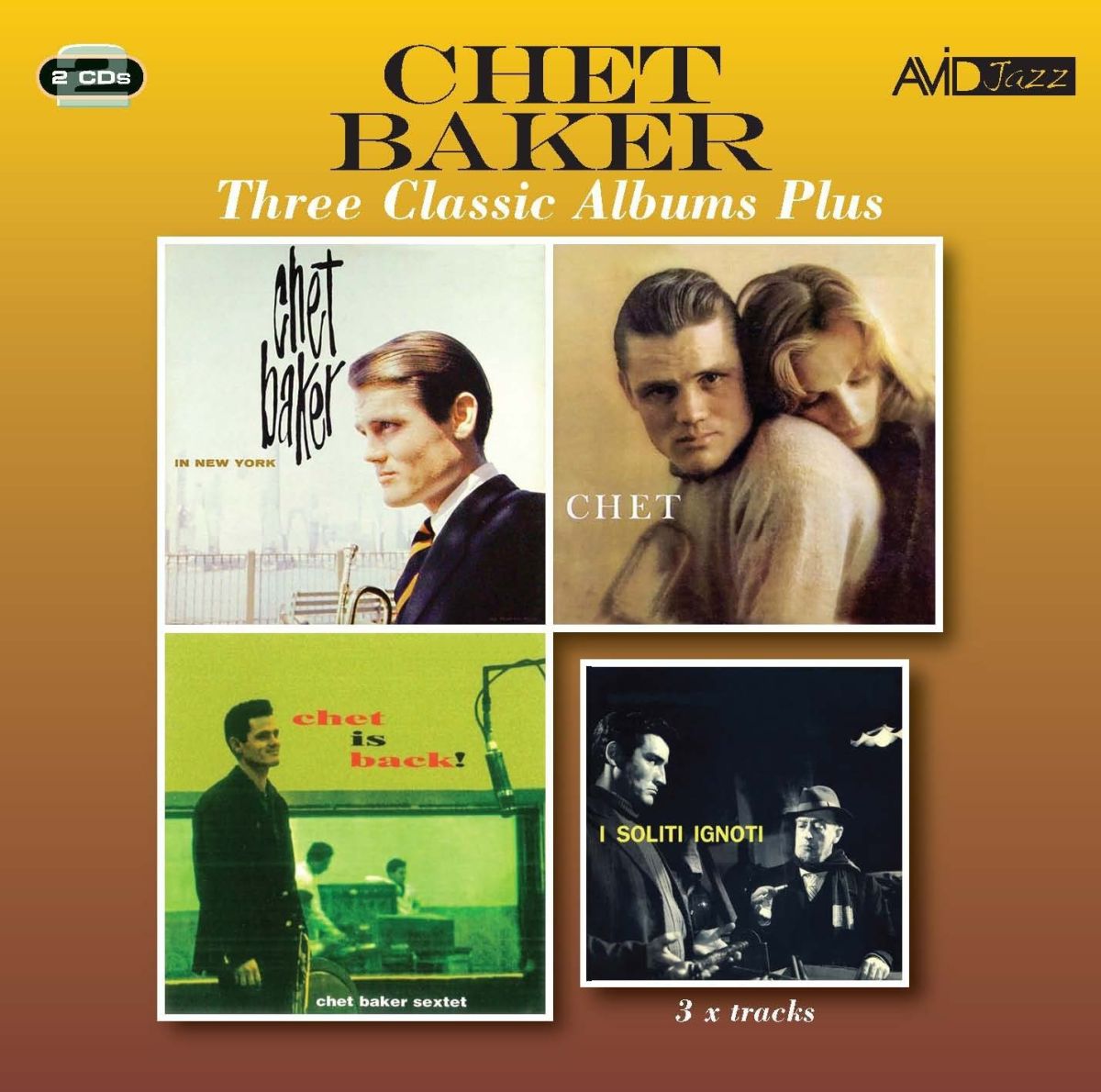 CD Shop - CHET BAKER THREE CLASSIC ALBUMS PLUS