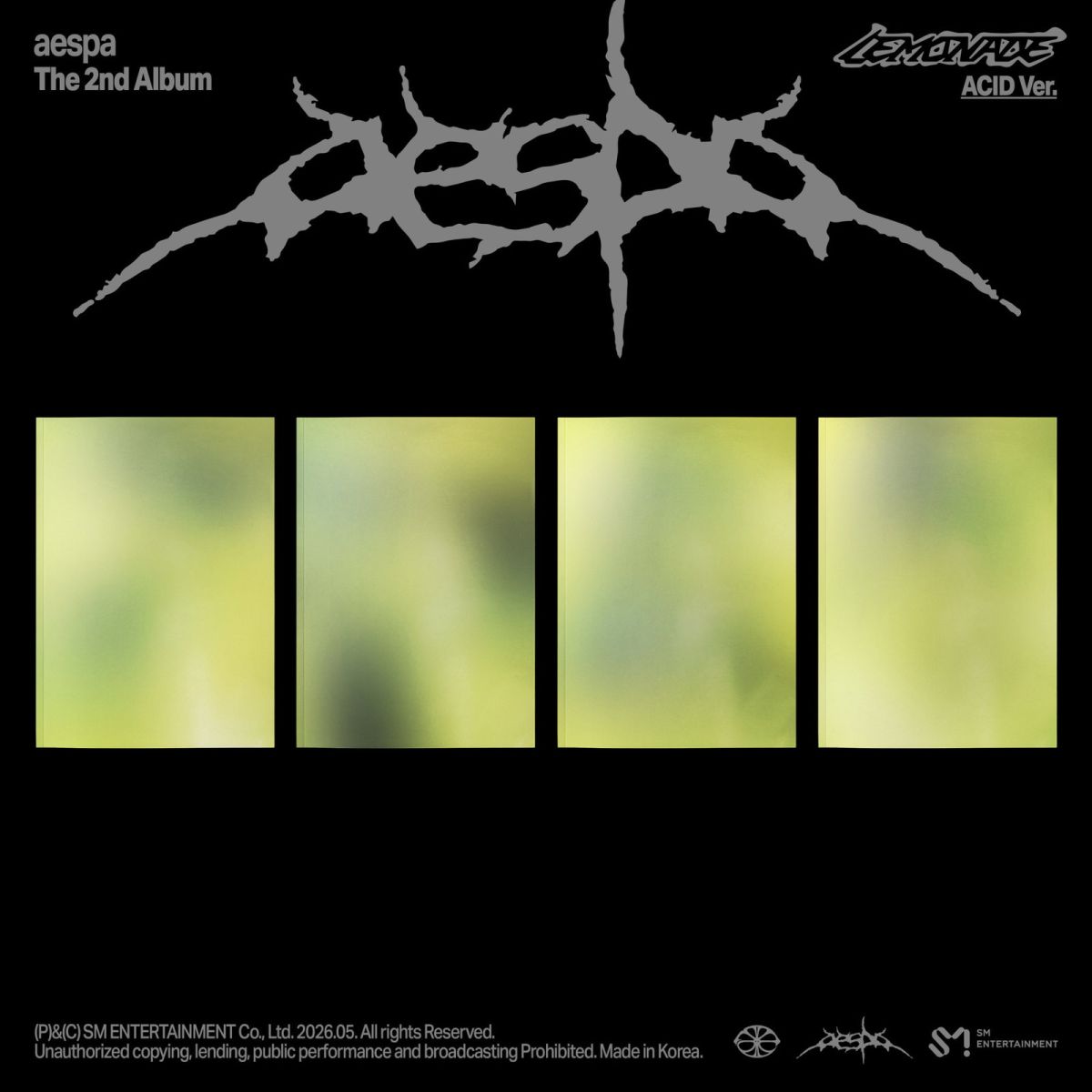CD Shop - AESPA LEMONADE - The 2nd Album: ACID Ver.