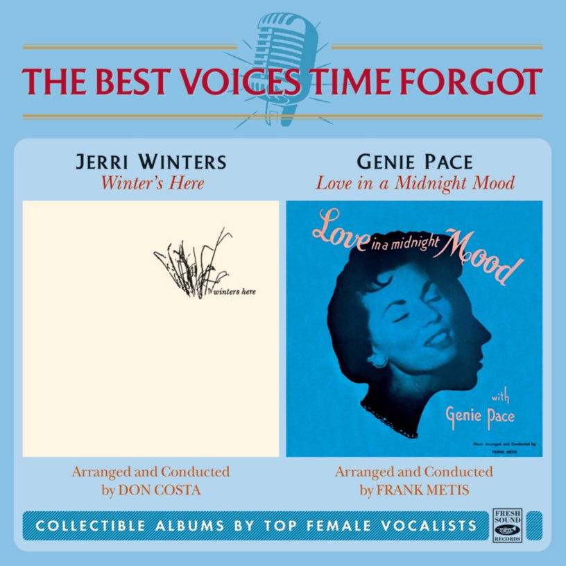 CD Shop - JERRI WINTERS,GENIE PACE BEST VOICES TIME FORGOT