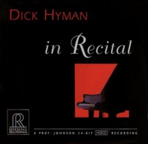 CD Shop - DICK A.O. HYMAN DICK HYMAN IN RECITAL
