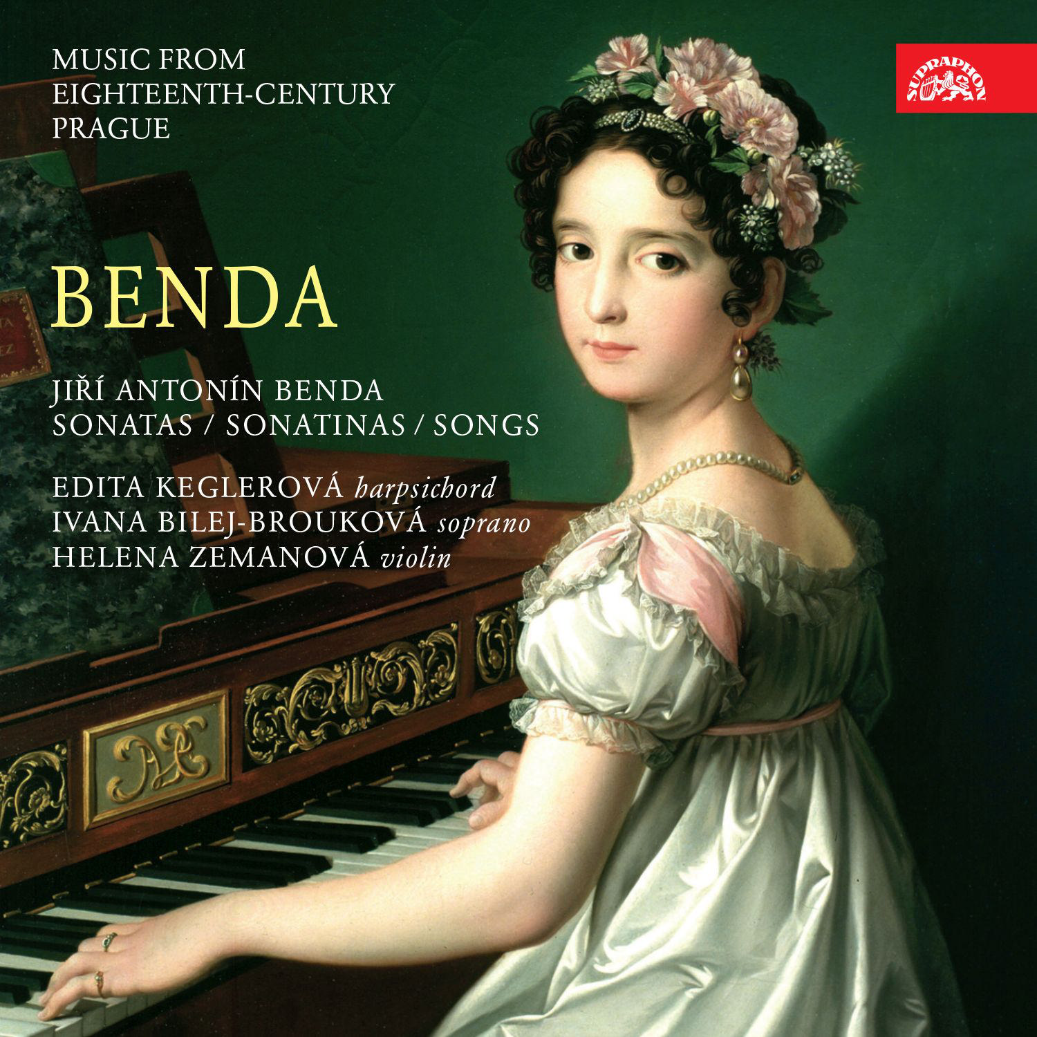CD Shop - KEGLEROVA, BROUKOVA BENDA,J.A. SONATY A PISNE