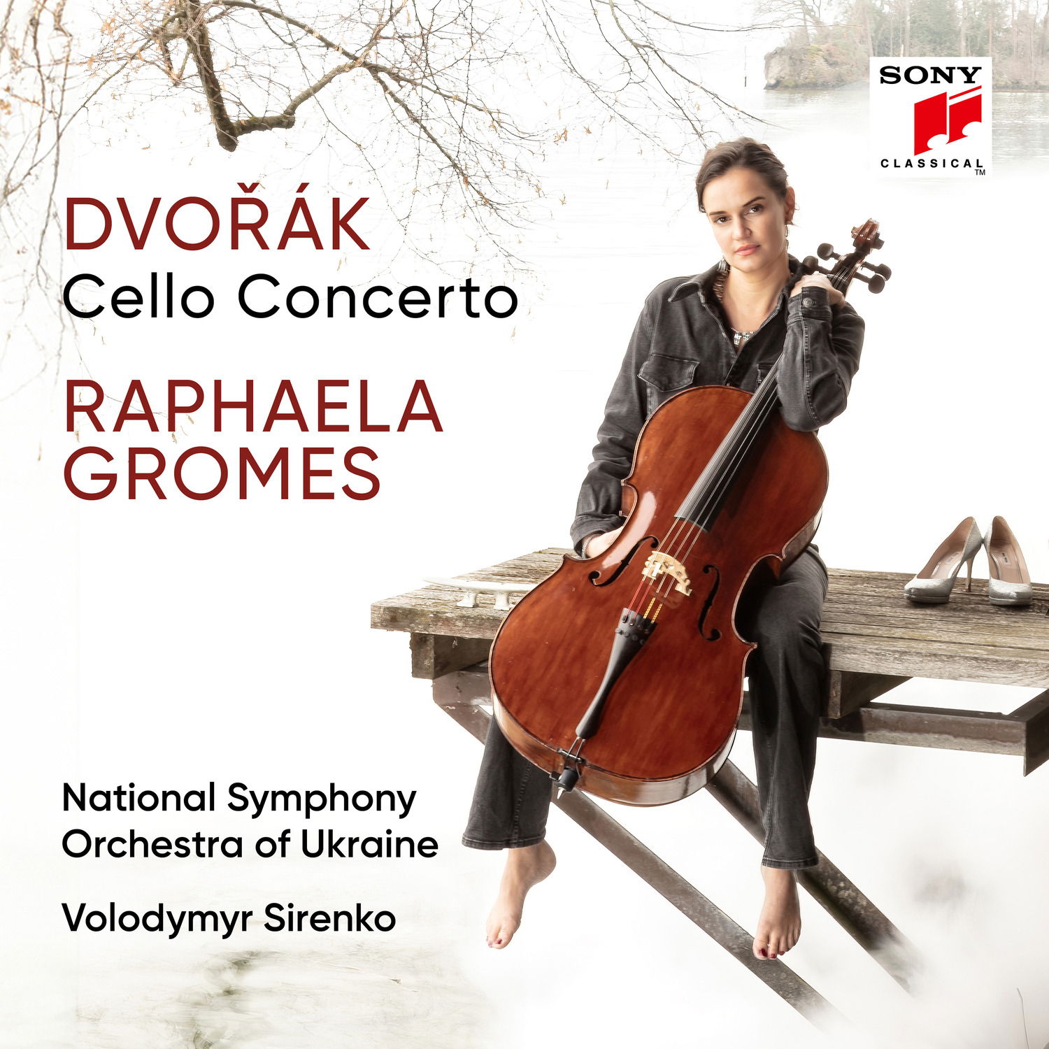CD Shop - RAPHAELA GROMES,NATIONAL SYMPHONY ORCHESTRA OF UKRAINE,VOLODYMYR SIRENKO DVORAK: CELLO CONCERTO