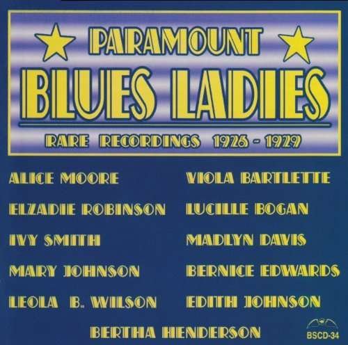 CD Shop - VARIOUS ARTISTS PARAMOUNT BLUES LADIES...