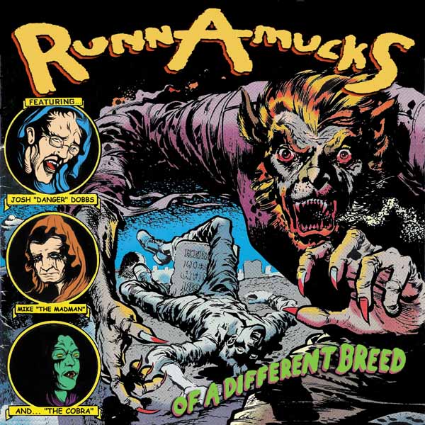 CD Shop - RUNNAMUCKS OF A DIFFERENT BREED