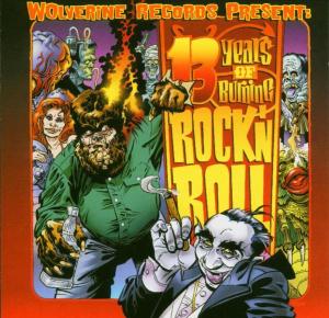 CD Shop - VARIOUS ARTISTS 13 YEARS BURNING ROCK\