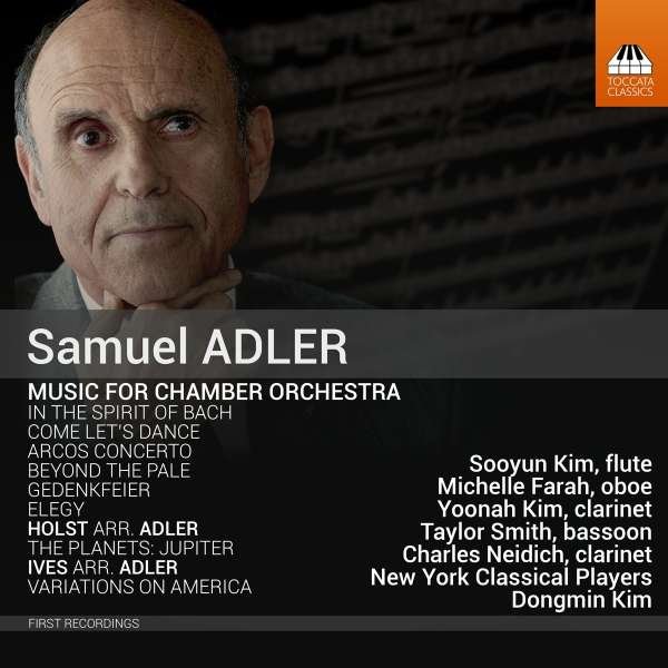 CD Shop - S. ADLER MUSIC FOR CHAMBER ORCH...