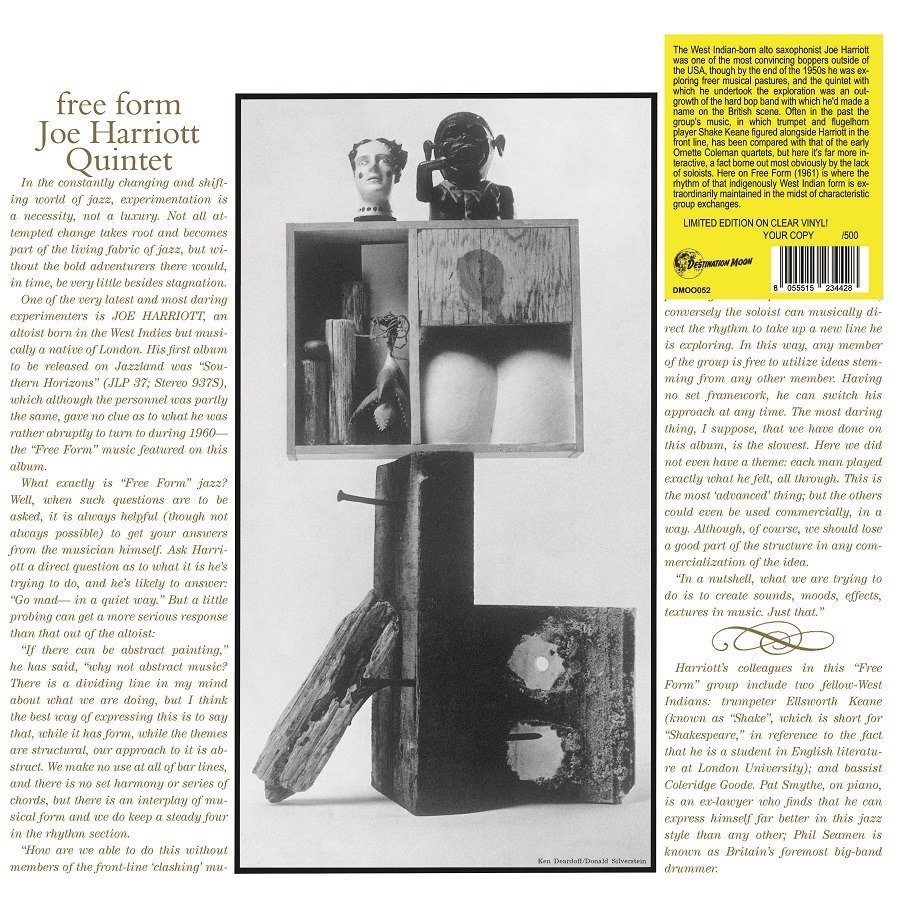 CD Shop - JOE -QUINTET- HARRIOTT FREE FORM
