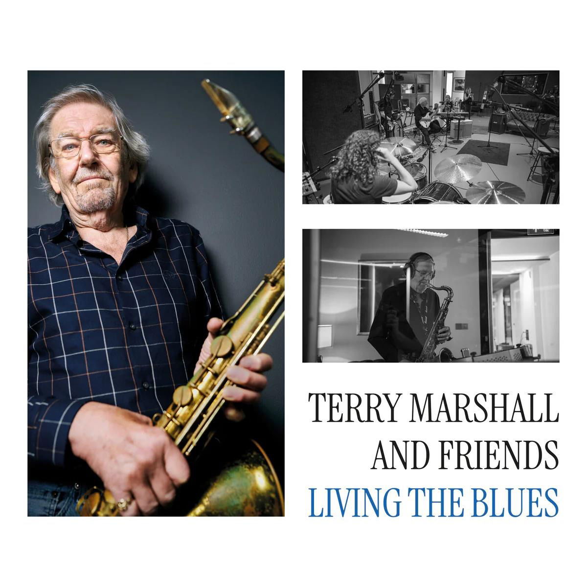 CD Shop - TERRY MARSHALL AND FRIENDS LIVING THE BLUES