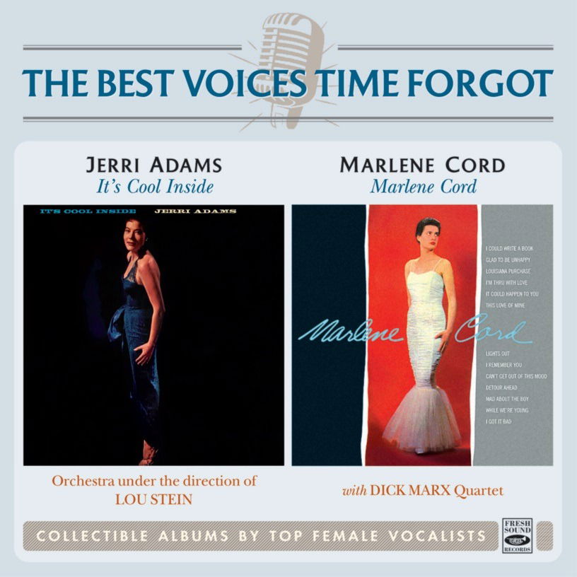 CD Shop - JERRI ADAMS,MARLENE CORD BEST VOICES TIME FORGOT