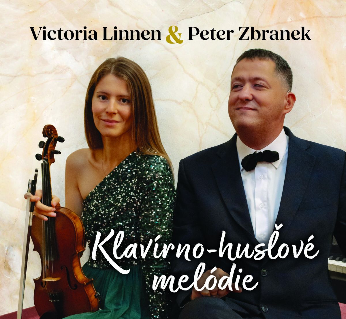 CD Shop - VICTORIA LINNEN & PETER ZBRANEK: Klavirno-huslove melodie