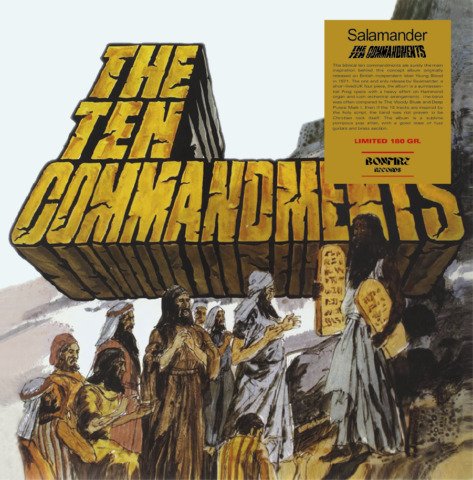 CD Shop - SALAMANDER TEN COMMANDMENTS