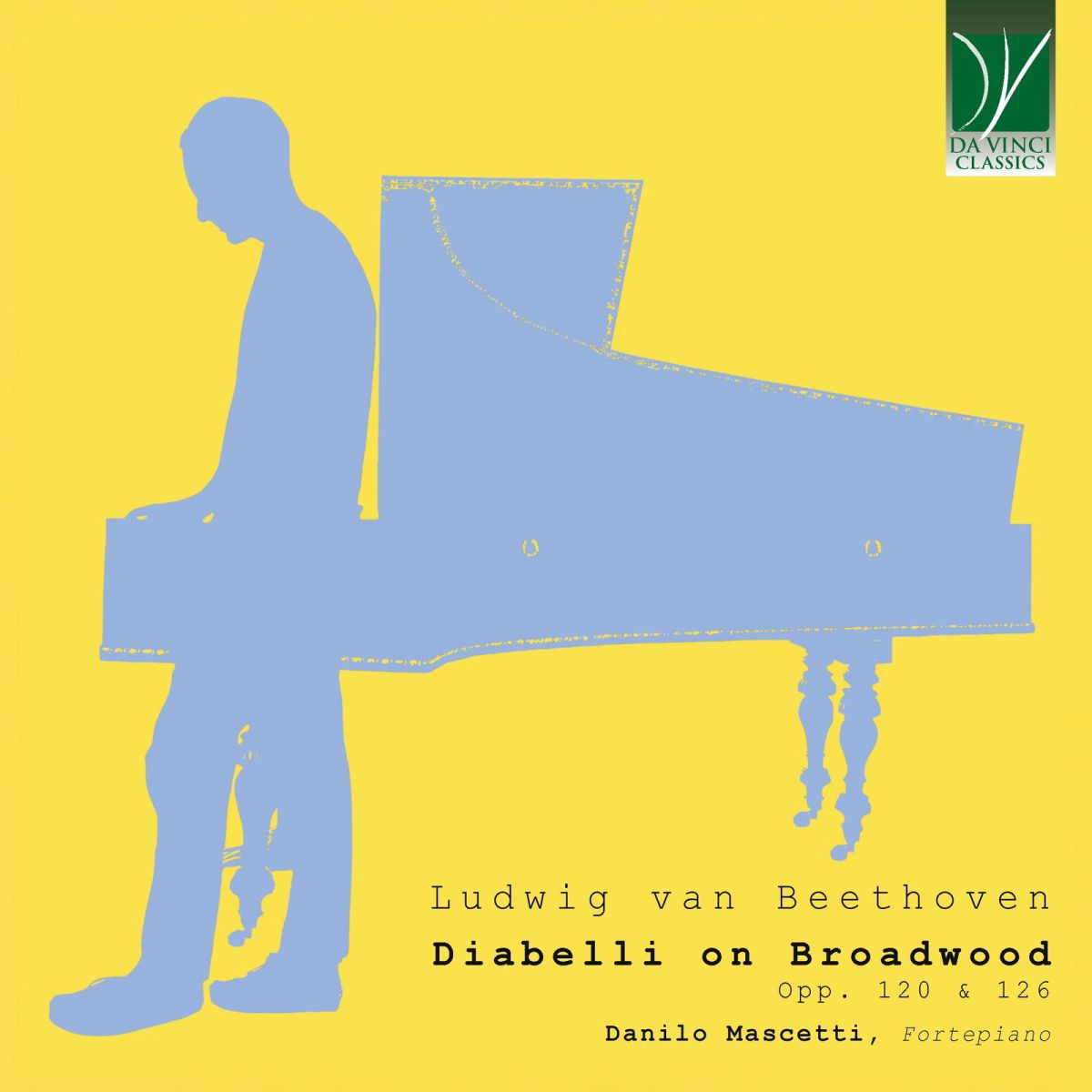 CD Shop - DANILO MASCETTI DIABELLI ON BROADWOOD BEETHOVEN S OP. 120 & OP. 126