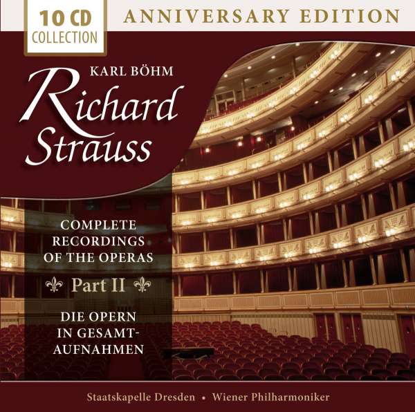 CD Shop - BÖHM KARL STRAUSS: COMPLETE OPERAS ANNIV