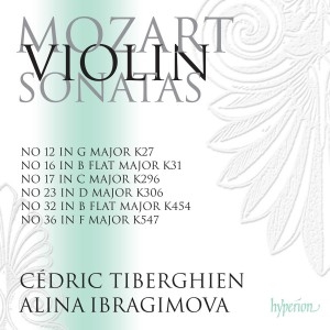 CD Shop - ALINA IBRAGIMOVA,CEDRIC TIBERGHIEN MOZART: VIOLIN SONATAS...