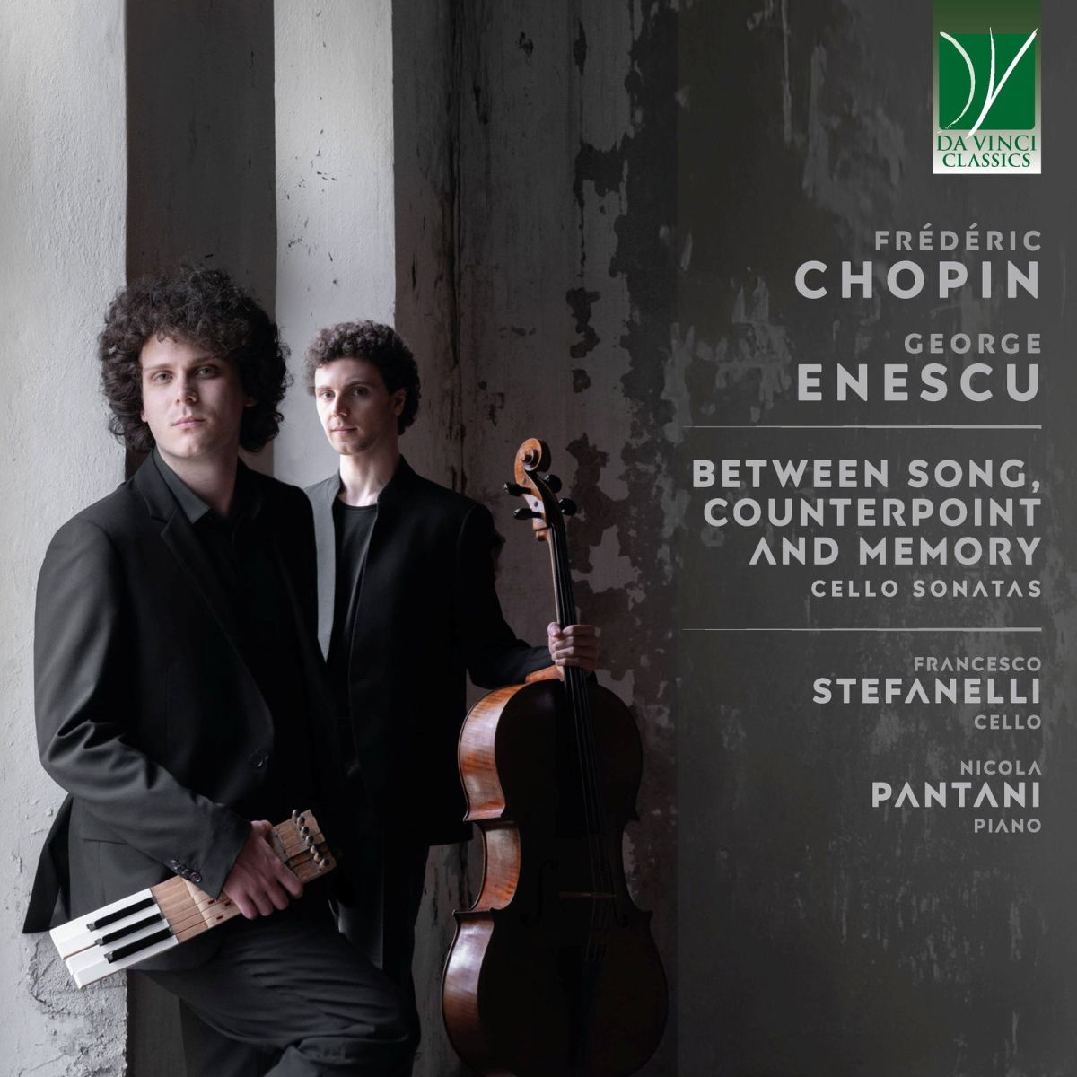 CD Shop - FRANCESCO STEFANELLI,NICOLA PANTANI CHOPIN, ENESCU: BETWEEN SONG, COUNTERPOINT AND MEMORY CELLO SONATAS