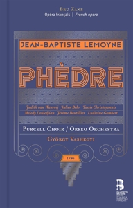 CD Shop - JEAN-BAPTISTE LEMOYNE PHEDRE -CD+BOOK-