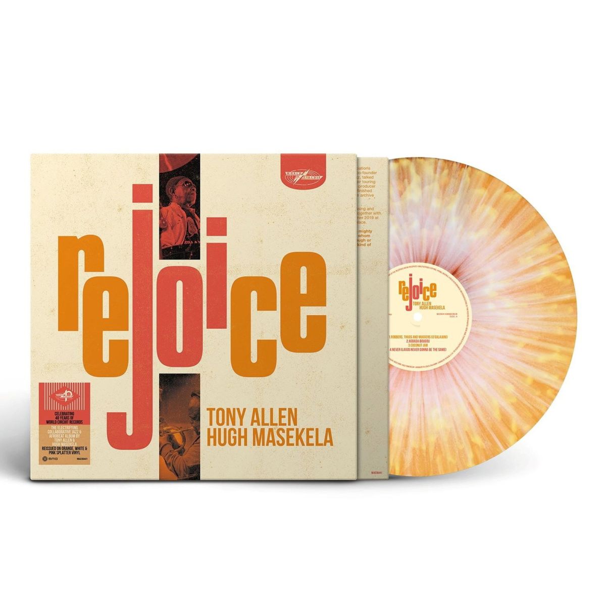 CD Shop - TONY ALLEN,HUGH MASEKELA REJOICE
