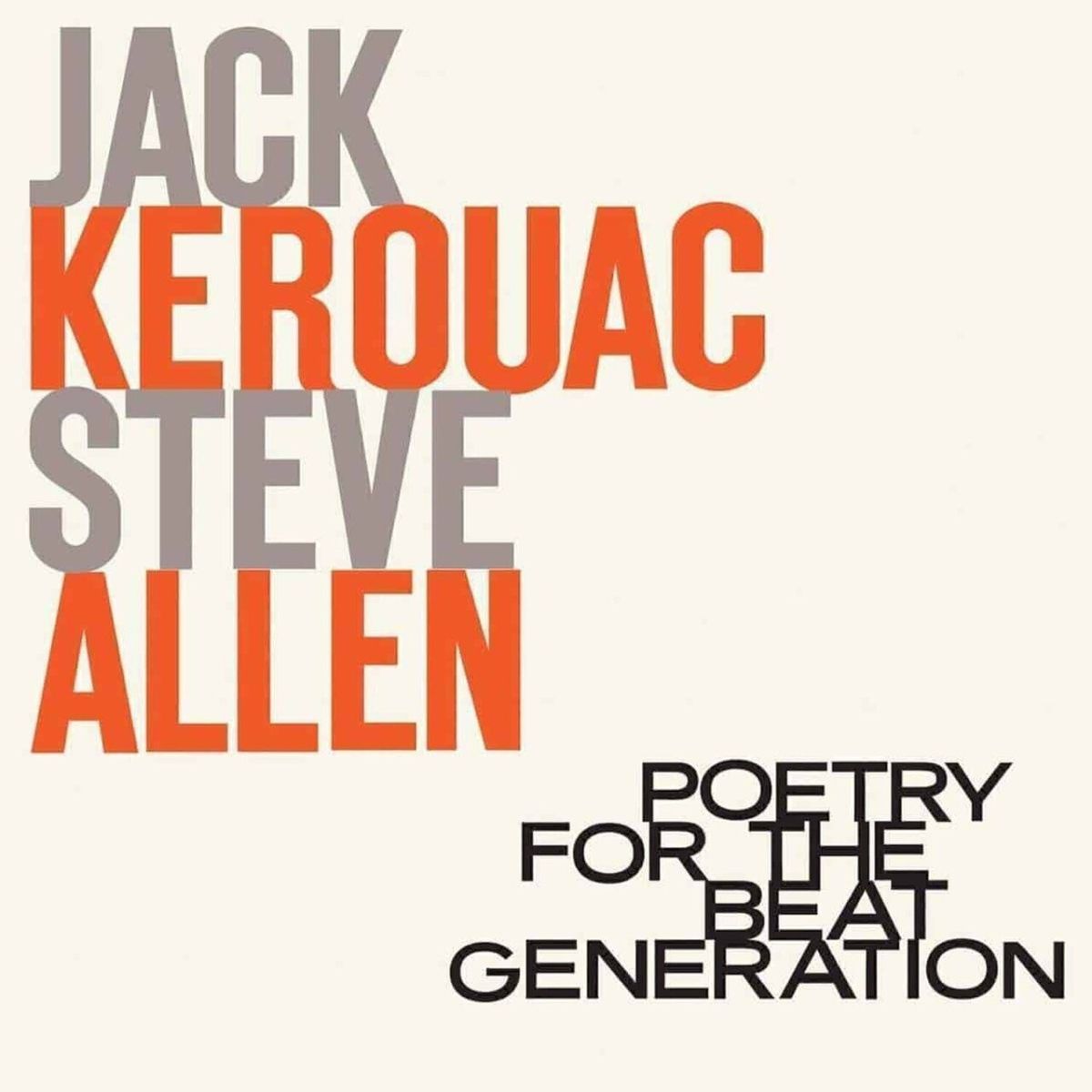 CD Shop - JACK KEROUAC Poetry for the Beat Generation