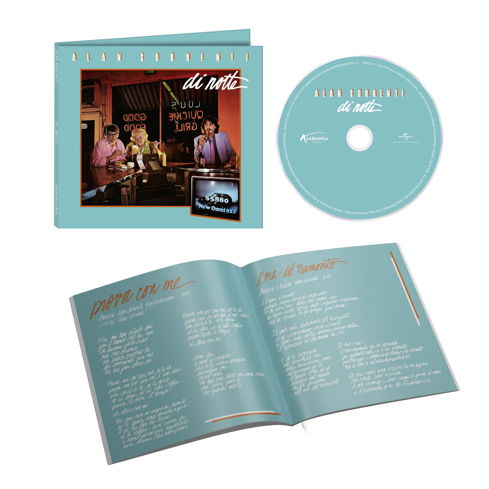 CD Shop - ALAN SORRENTI DI NOTTE