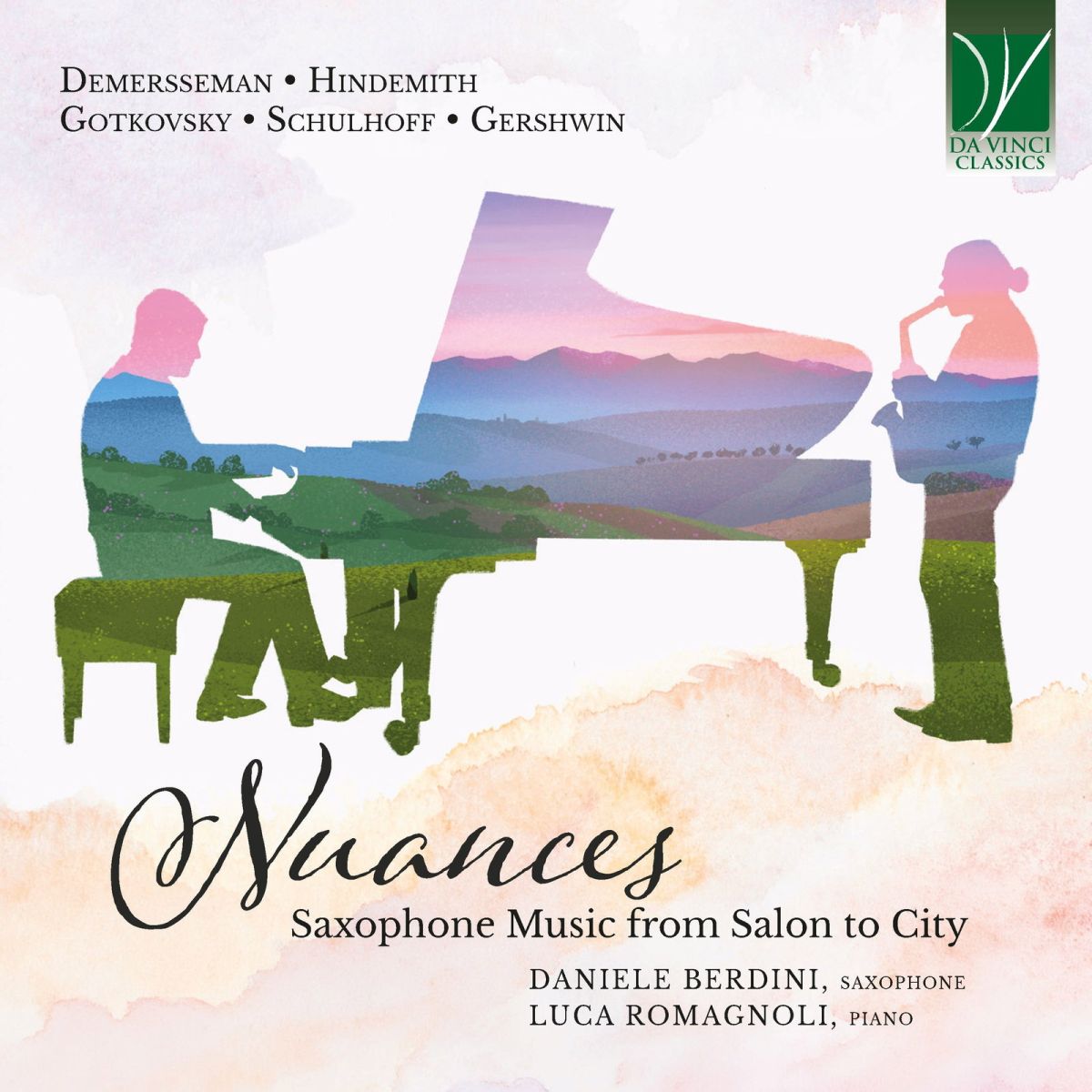 CD Shop - DANIELE BERDINI,LUCA ROMAGNOLI NUANCES SAXOPHONE MUSIC FROM SALON TO CITY