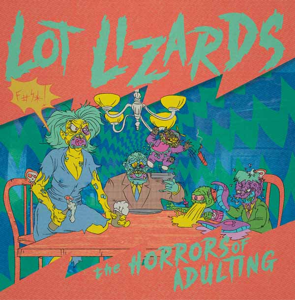 CD Shop - LOT LIZARDS HORRORS OF ADULTING