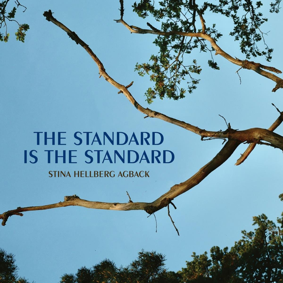 CD Shop - STINA HELLBERG AGBACK STANDARD IS THE STANDARD