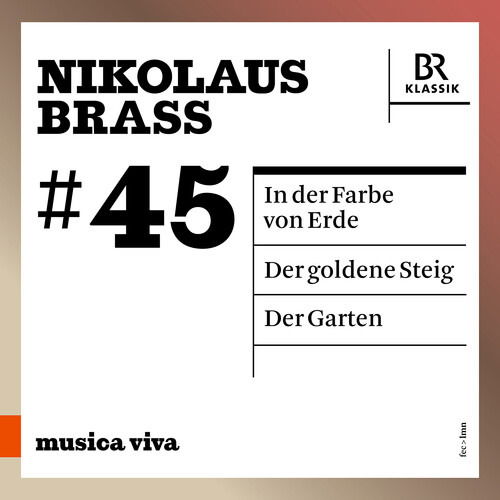 CD Shop - NEUE VOCALSOLISTEN STUTTGART NIKOLAUS BRASS. IN DER...