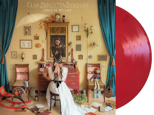 CD Shop - ELSA BIRGITTA BEKMAN Once In My Life (debut album, red vinyl)