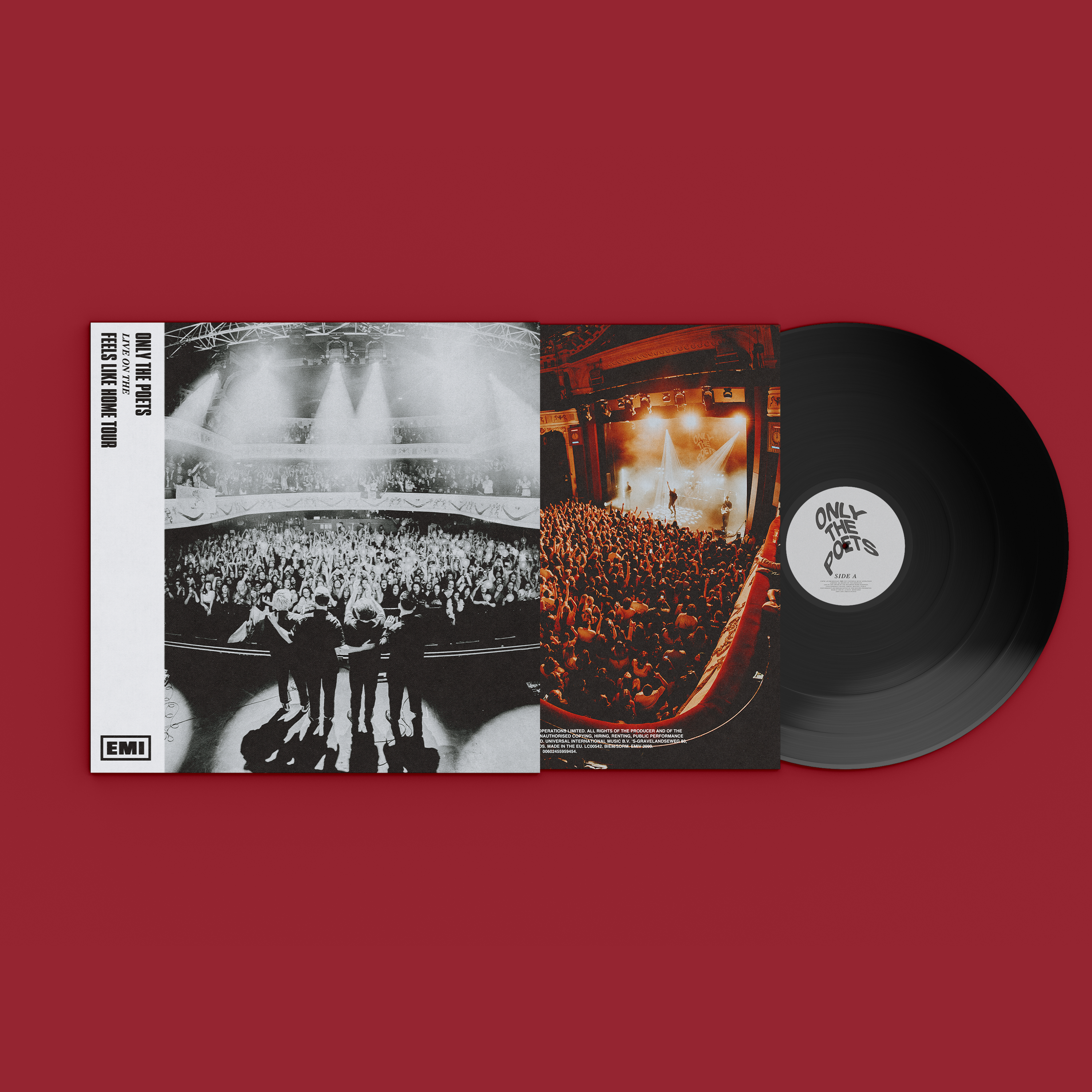 CD Shop - ONLY THE POETS \"Live From The ‘Feels Like Home\