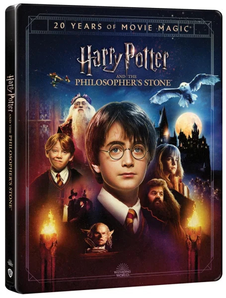 CD Shop - FILM: Harry Potter A Kamen Mudrcu (20. Vyroci) 3bd (uhd+bd+bd Magical Movie Mode) - Steelbook