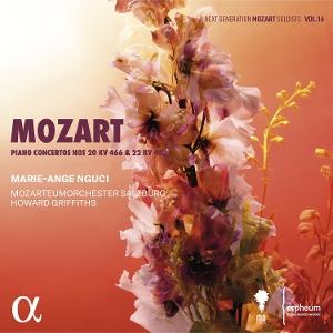 CD Shop - MARIE-ANGE NGUCI MOZART: PIANO CONCERTOS NOS. 20, KV 466 & 22, KV 482