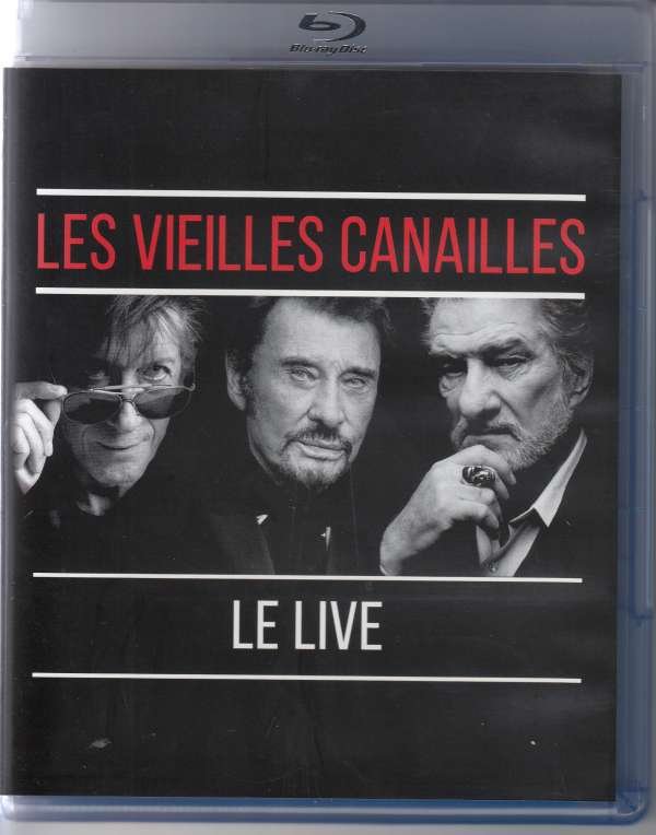 CD Shop - LES VIEILLES CANAILLES LE LIVE !