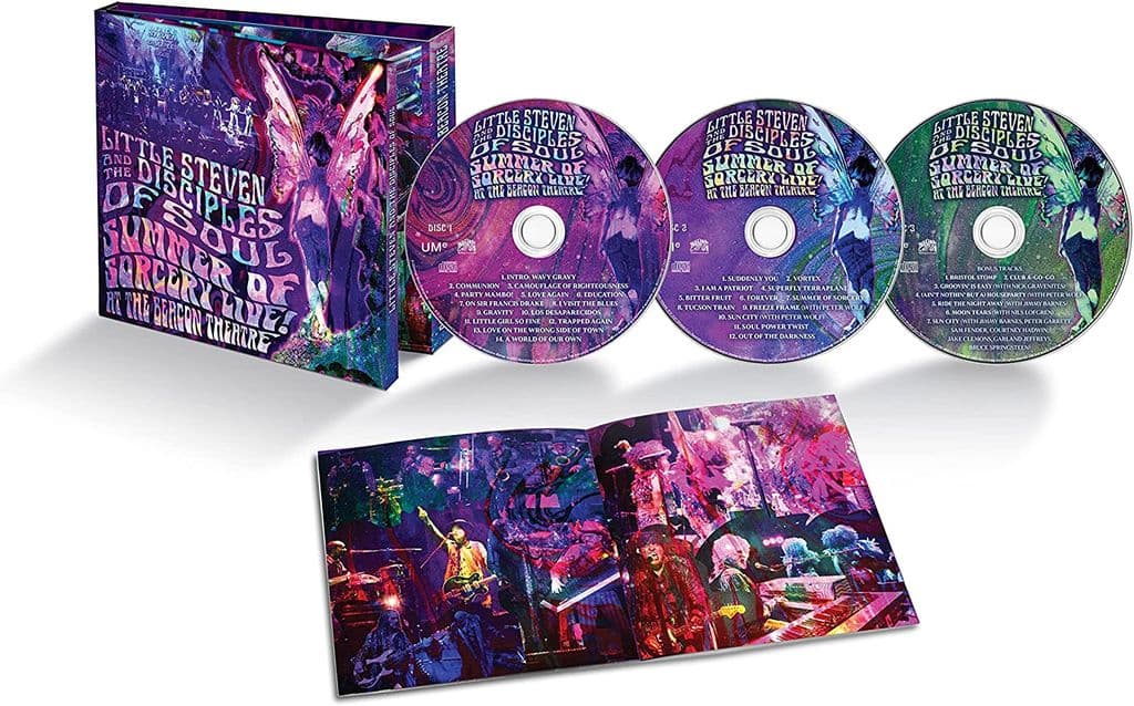 CD Shop - THE DISCIPLES OF SOUL LITTLE STEVEN SUMMER OF SORCERY LIVE...