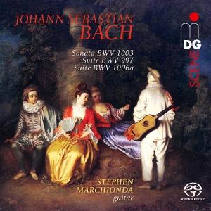 CD Shop - STEPHEN MARCHIONDA BACH: SONATAS & SU...