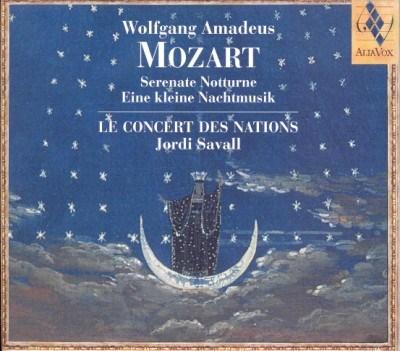 CD Shop - JORDI SAVALL,LE CONCERT DES NATIONS MOZART: SERENATE/NOTTU...