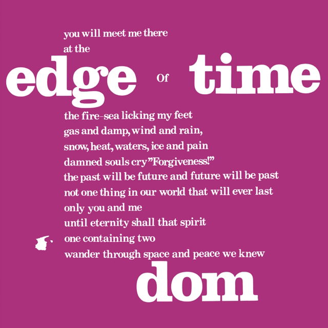 CD Shop - DOM EDGE OF TIME