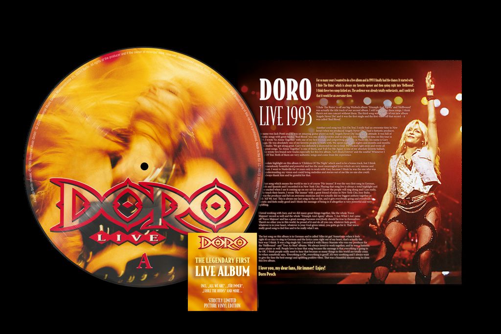 CD Shop - DORO LIVE
