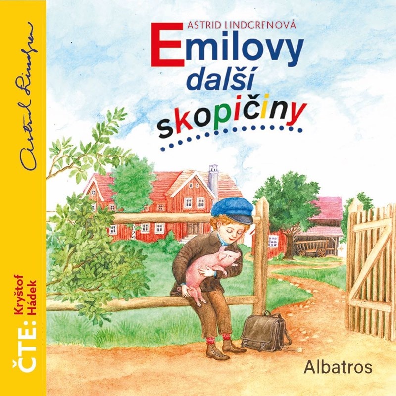 CD Shop - ASTRID LINDGRENOVA: Emilovy dalsi skopiciny (cte Hadek Krystof) - MP3-CD