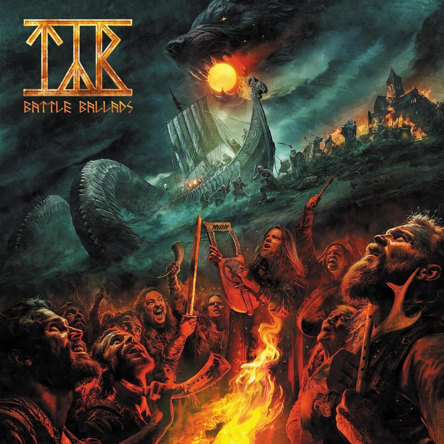 CD Shop - TYR BATTLE BALLADS COLORED LTD.